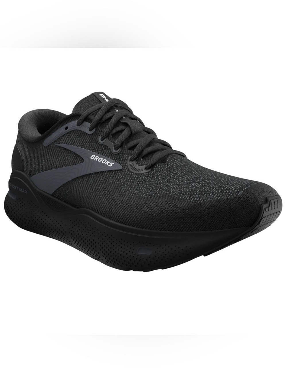 BROOKS GHOST MAX BLACK CUSHION RUNNING SHOE sneakers nurse shoe 9.5/ 10 B women’